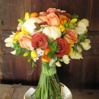 orange-white-and-yellow-brides-bouquet